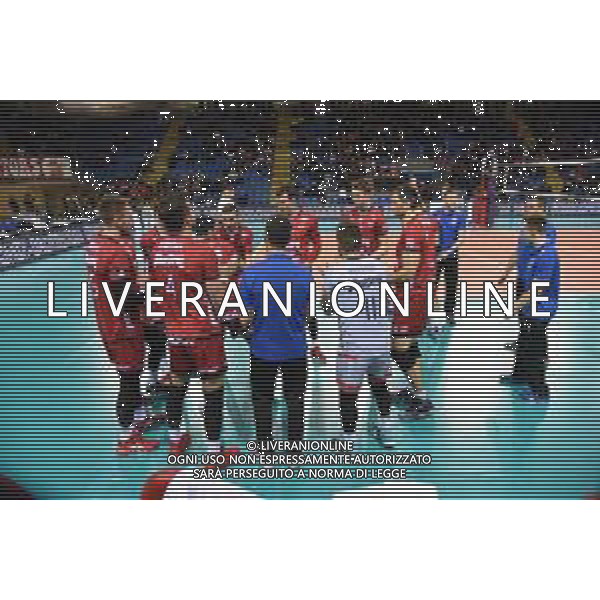 Volley Champions League Men 2019/2020 Civitanova, Italia 28/01/2020 Cucine Lube Civitanova vs Jihostroj Ceske Budejovice Nella foto: Jihostroj Ceske Budejovice (CZE) FOTO ROBERTO BATOMEOLI-ALESSIO MARINI-AG ALDO LIVERANI SAS