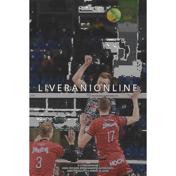 Volley Champions League Men 2019/2020 Civitanova, Italia 28/01/2020 Cucine Lube Civitanova vs Jihostroj Ceske Budejovice Nella foto: Bieniek Mateusz (Cucine Lube Civitanova) FOTO ROBERTO BATOMEOLI-ALESSIO MARINI-AG ALDO LIVERANI SAS