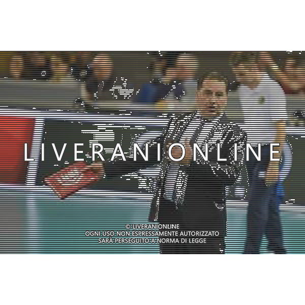 Volley Champions League Men 2019/2020 Civitanova, Italia 28/01/2020 Cucine Lube Civitanova vs Jihostroj Ceske Budejovice Nella foto: De Giorgi Ferdinando (Allenatore Cucine Lube Civitanova) FOTO ROBERTO BATOMEOLI-ALESSIO MARINI-AG ALDO LIVERANI SAS