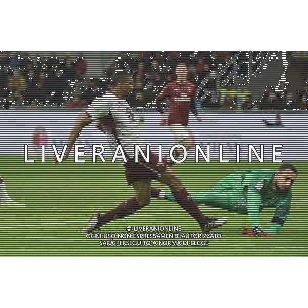 Bremer segna il gol del pareggio 1 a 1 Torino Milan vs Torino Coppa Italia - quarti di finale Milano 28-01-2020 Stadio Giuseppe Meazza - San Siro foto Roberto Garavaglia - ag. Aldo Liverani sas / AGENZIA ALDO LIVERANI SAS