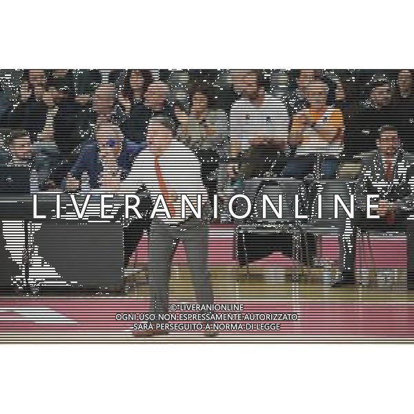 Basket EuroCup 2019/2020 Venezia, Italia 28/01/2020 Umana Reyer Venezia vs Promitheas Patras Nella foto: L\'allenatore del Promitheas Patras Makis Giatras FOTO MATTIA RADONI- LAESSIO MARINI-AG ALDO LIVERANI