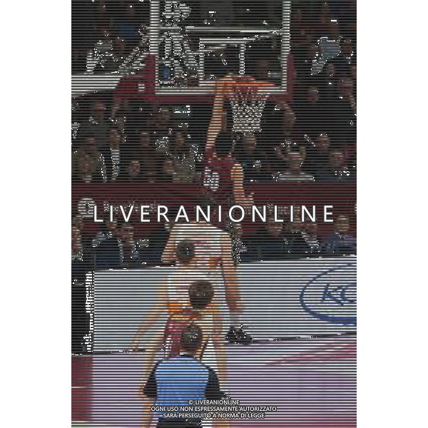 Basket EuroCup 2019/2020 Venezia, Italia 28/01/2020 Umana Reyer Venezia vs Promitheas Patras Nella foto: LA schiacciata di Mitchell Watt (Umana Reyer Venezia) FOTO MATTIA RADONI- LAESSIO MARINI-AG ALDO LIVERANI
