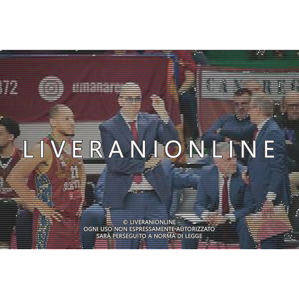 Basket EuroCup 2019/2020 Venezia, Italia 28/01/2020 Umana Reyer Venezia vs Promitheas Patras Nella foto: L\'allenatore dell\'Umana Reyer Venezia Walter De Raffaele FOTO MATTIA RADONI- LAESSIO MARINI-AG ALDO LIVERANI