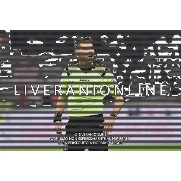l\'arbitro Fabrizio Pasqua Milan vs Torino Coppa Italia - quarti di finale Milano 28-01-2020 Stadio Giuseppe Meazza - San Siro foto Roberto Garavaglia - ag. Aldo Liverani sas / AGENZIA ALDO LIVERANI SAS
