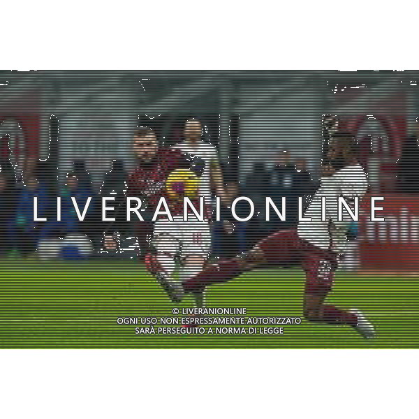 TIM Cup - Coppa Italia 2019/2020 Milano, Italia 28/01/2020 Milan vs Torino Nella foto: Ante Rebic (Milan) e Nicolas Nkoulou (Torino) FOTO FRANCESCO SCACCIANOCE-ALESSIO MARINI-AG ALDO LIVERANI SAS