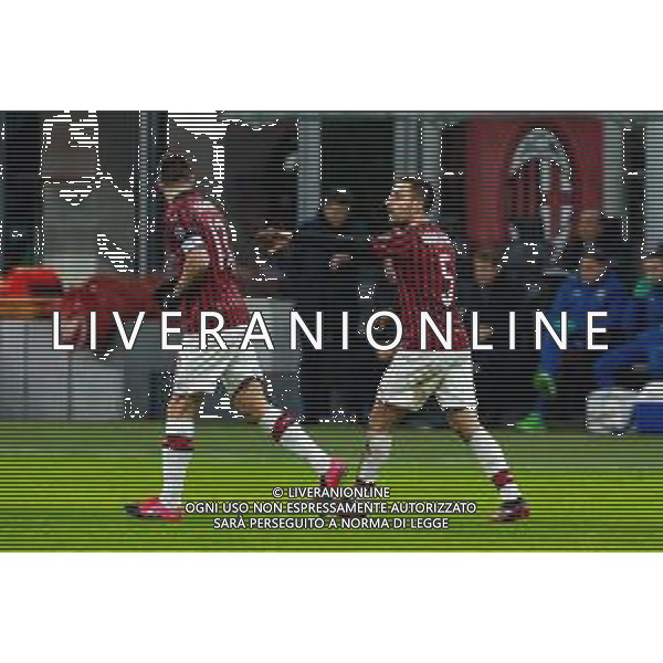 TIM Cup - Coppa Italia 2019/2020 Milano, Italia 28/01/2020 Milan vs Torino Nella foto: Giacomo Bonaventura (Milan) esultanza gol FOTO FRANCESCO SCACCIANOCE-ALESSIO MARINI-AG ALDO LIVERANI SAS