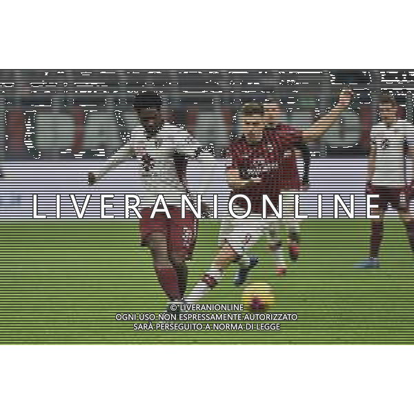 Ola Aina e Piatek Milan vs Torino Coppa Italia - quarti di finale Milano 28-01-2020 Stadio Giuseppe Meazza - San Siro foto Roberto Garavaglia - ag. Aldo Liverani sas / AGENZIA ALDO LIVERANI SAS