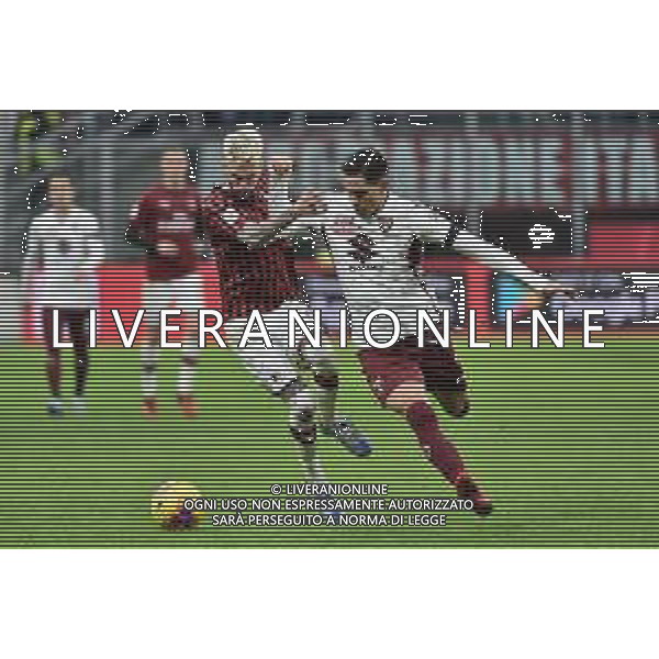 samu Castillejo e Lukic Milan vs Torino Coppa Italia - quarti di finale Milano 28-01-2020 Stadio Giuseppe Meazza - San Siro foto Roberto Garavaglia - ag. Aldo Liverani sas / AGENZIA ALDO LIVERANI SAS