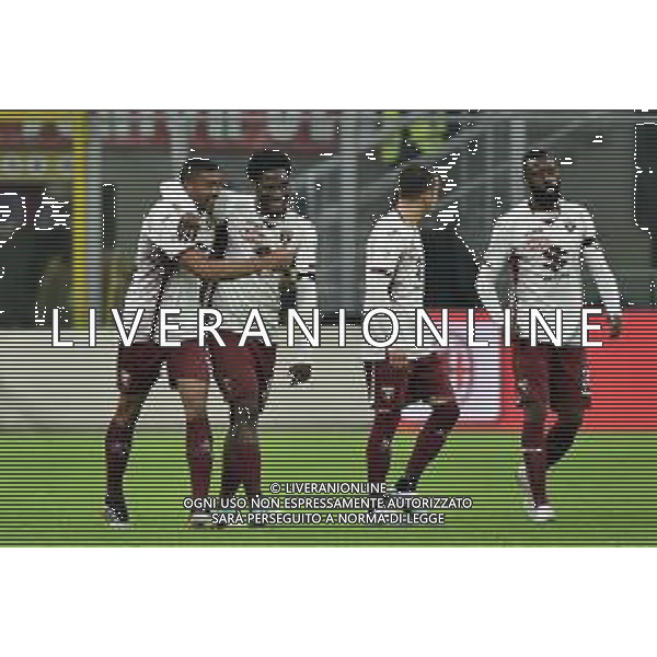 esultanza Bremer dopo il secondo gol del 1 a 2 Torino Milan vs Torino Coppa Italia - quarti di finale Milano 28-01-2020 Stadio Giuseppe Meazza - San Siro foto Roberto Garavaglia - ag. Aldo Liverani sas / AGENZIA ALDO LIVERANI SAS