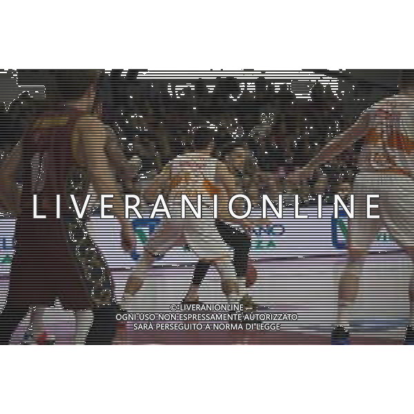 Basket EuroCup 2019/2020 Venezia, Italia 28/01/2020 Umana Reyer Venezia vs Promitheas Patras Nella foto: Austin Daye (Umana Reyer Venezia) contrastato da Dimitris Katsivelis (Promitheas Patras) FOTO MATTIA RADONI-ALESSIO MARINI-AG ALDO LIVERANI SAS