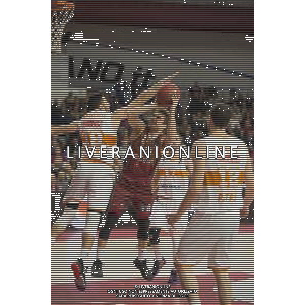 Basket EuroCup 2019/2020 Venezia, Italia 28/01/2020 Umana Reyer Venezia vs Promitheas Patras Nella foto: Il fallo di Dimitris Katsivelis (Promitheas Patras) ai danni di Andrea De Nicolao (Umana Reyer Venezia) FOTO MATTIA RADONI-ALESSIO MARINI-AG ALDO LIVERANI SAS