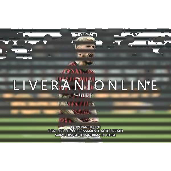 samu Castillejo esulta dopo il gol del 2 a 2 di Calhanoglu Milan vs Torino Coppa Italia - quarti di finale Milano 28-01-2020 Stadio Giuseppe Meazza - San Siro foto Roberto Garavaglia - ag. Aldo Liverani sas / AGENZIA ALDO LIVERANI SAS