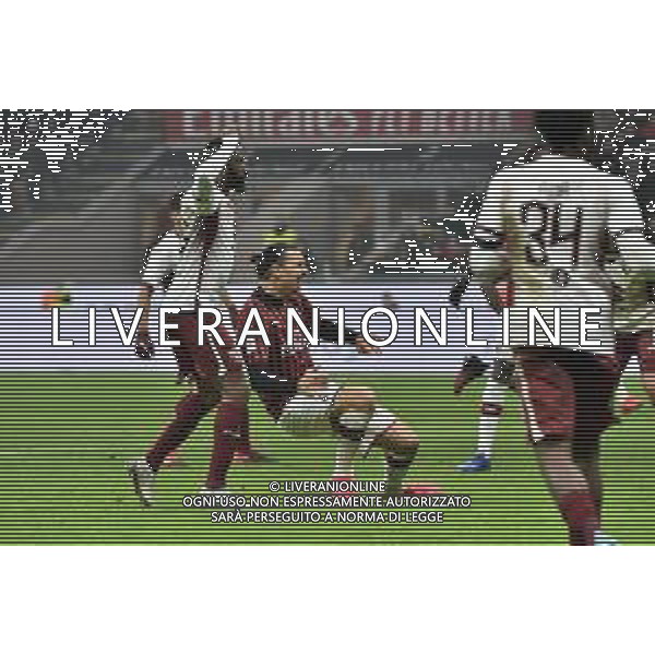 zlatan Ibrahimovic segna il gol del 4 a 2 Milan Milan vs Torino Coppa Italia - quarti di finale Milano 28-01-2020 Stadio Giuseppe Meazza - San Siro foto Roberto Garavaglia - ag. Aldo Liverani sas / AGENZIA ALDO LIVERANI SAS