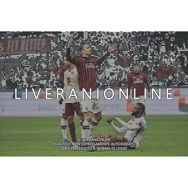 esultanza di zlatan Ibrahimovic dopo il gol del 4 a 2 Milan Milan vs Torino Coppa Italia - quarti di finale Milano 28-01-2020 Stadio Giuseppe Meazza - San Siro foto Roberto Garavaglia - ag. Aldo Liverani sas / AGENZIA ALDO LIVERANI SAS
