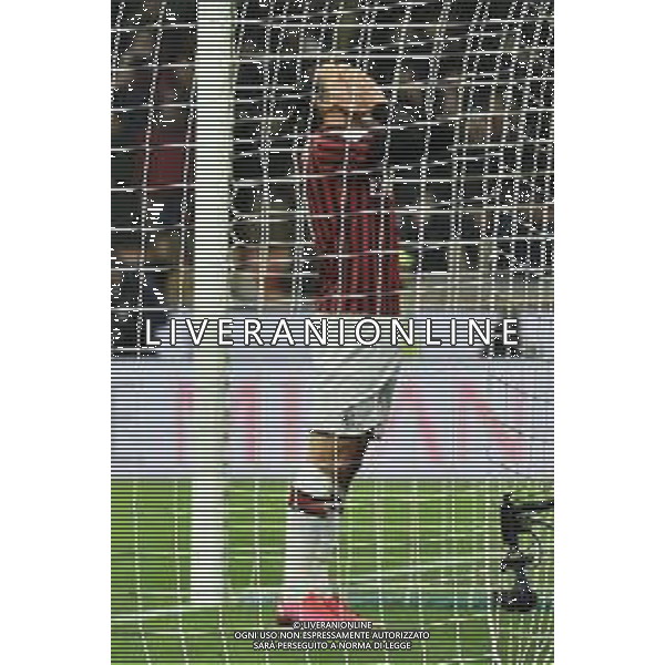 zlatan Ibrahimovic dopo una occasione fallita Milan vs Torino Coppa Italia - quarti di finale Milano 28-01-2020 Stadio Giuseppe Meazza - San Siro foto Roberto Garavaglia - ag. Aldo Liverani sas / AGENZIA ALDO LIVERANI SAS