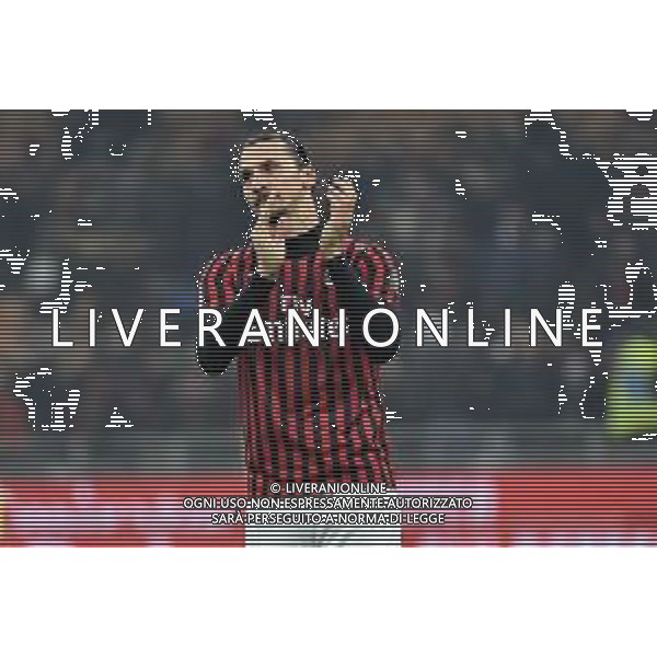 zlatan Ibrahimovic Milan vs Torino Coppa Italia - quarti di finale Milano 28-01-2020 Stadio Giuseppe Meazza - San Siro foto Roberto Garavaglia - ag. Aldo Liverani sas / AGENZIA ALDO LIVERANI SAS
