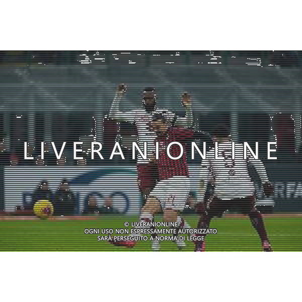 TIM Cup - Coppa Italia 2019/2020 Milano, Italia 28/01/2020 Milan vs Torino Nella foto: Zlatan Ibrahimovic (Milan) gol ©Francesco Scaccianoce-Alessio Marini / AGENZIA ALDO LIVERANI SAS