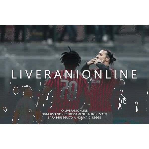 TIM Cup - Coppa Italia 2019/2020 Milano, Italia 28/01/2020 Milan vs Torino Nella foto: Zlatan Ibrahimovic (Milan) esultanza gol ©Francesco Scaccianoce-Alessio Marini / AGENZIA ALDO LIVERANI SAS