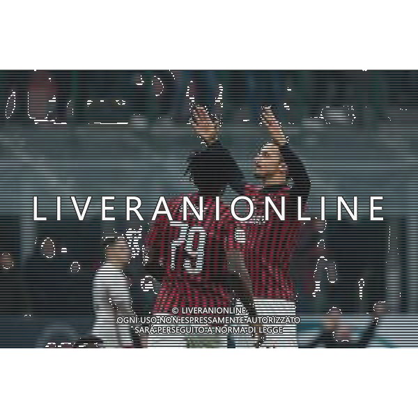 TIM Cup - Coppa Italia 2019/2020 Milano, Italia 28/01/2020 Milan vs Torino Nella foto: Zlatan Ibrahimovic (Milan) esultanza gol ©Francesco Scaccianoce-Alessio Marini / AGENZIA ALDO LIVERANI SAS
