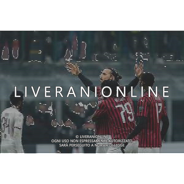 TIM Cup - Coppa Italia 2019/2020 Milano, Italia 28/01/2020 Milan vs Torino Nella foto: Zlatan Ibrahimovic (Milan) esultanza gol ©Francesco Scaccianoce-Alessio Marini / AGENZIA ALDO LIVERANI SAS