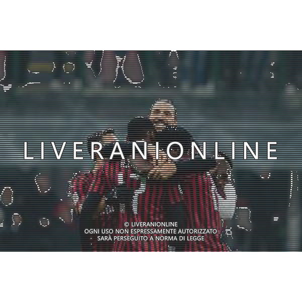 TIM Cup - Coppa Italia 2019/2020 Milano, Italia 28/01/2020 Milan vs Torino Nella foto: Zlatan Ibrahimovic (Milan) esultanza gol ©Francesco Scaccianoce-Alessio Marini / AGENZIA ALDO LIVERANI SAS