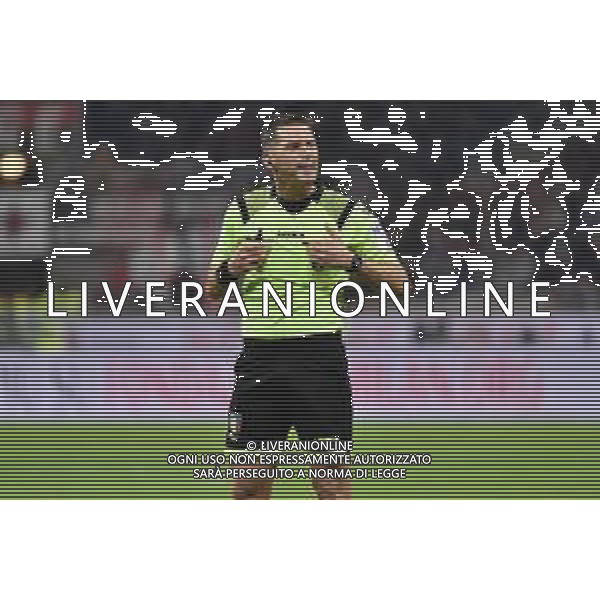 l‚Äôarbitro Fabrizio Pasqua di Tivoli Milan vs Torino Coppa Italia - quarti di finale Milano 28-01-2020 Stadio Giuseppe Meazza - San Siro foto Roberto Garavaglia - ag. Aldo Liverani sas / AGENZIA ALDO LIVERANI SAS