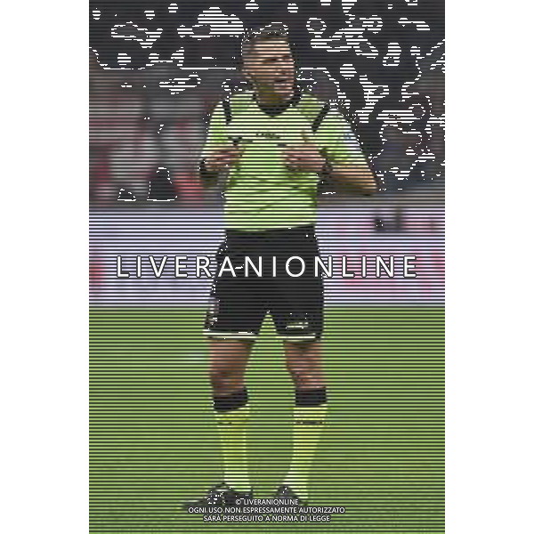 l‚Äôarbitro Fabrizio Pasqua di Tivoli Milan vs Torino Coppa Italia - quarti di finale Milano 28-01-2020 Stadio Giuseppe Meazza - San Siro foto Roberto Garavaglia - ag. Aldo Liverani sas / AGENZIA ALDO LIVERANI SAS