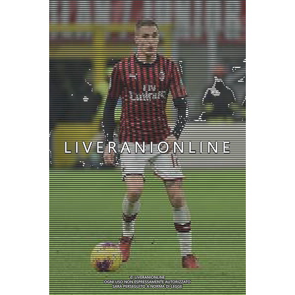 Andrea Conti (Milan) Milan vs Torino Coppa Italia - quarti di finale Milano 28-01-2020 Stadio Giuseppe Meazza - San Siro foto Roberto Garavaglia - ag. Aldo Liverani sas / AGENZIA ALDO LIVERANI SAS