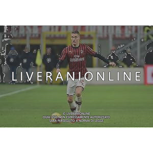 Andrea Conti (Milan) Milan vs Torino Coppa Italia - quarti di finale Milano 28-01-2020 Stadio Giuseppe Meazza - San Siro foto Roberto Garavaglia - ag. Aldo Liverani sas / AGENZIA ALDO LIVERANI SAS
