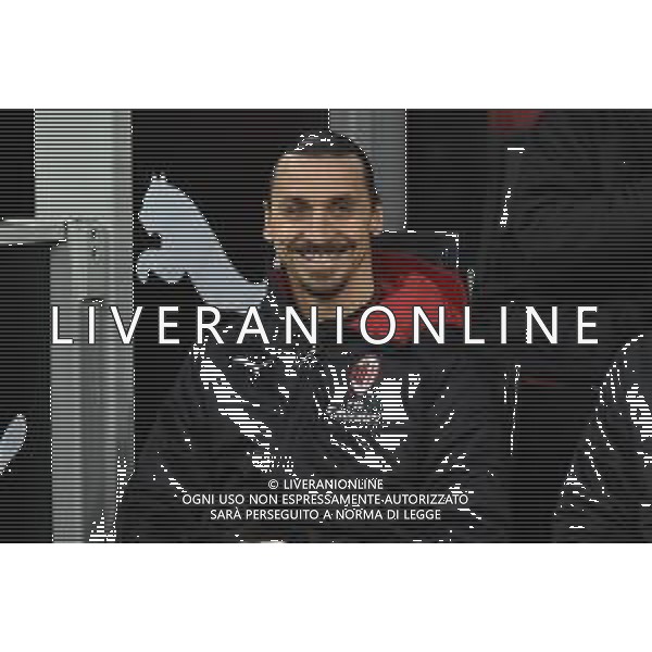 Zlatan Ibrahimovic (Milan) Milan vs Torino Coppa Italia - quarti di finale Milano 28-01-2020 Stadio Giuseppe Meazza - San Siro foto Roberto Garavaglia - ag. Aldo Liverani sas / AGENZIA ALDO LIVERANI SAS