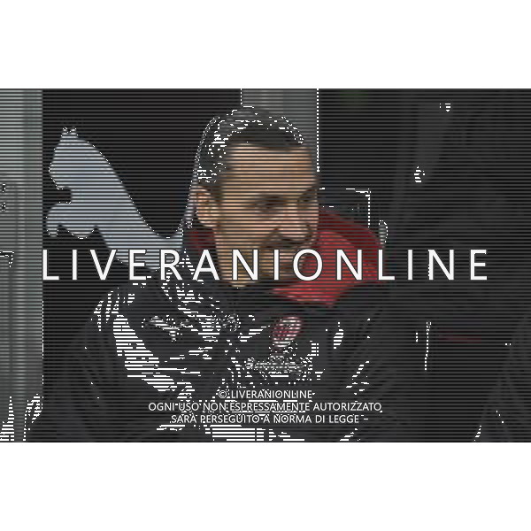 Zlatan Ibrahimovic (Milan) Milan vs Torino Coppa Italia - quarti di finale Milano 28-01-2020 Stadio Giuseppe Meazza - San Siro foto Roberto Garavaglia - ag. Aldo Liverani sas / AGENZIA ALDO LIVERANI SAS