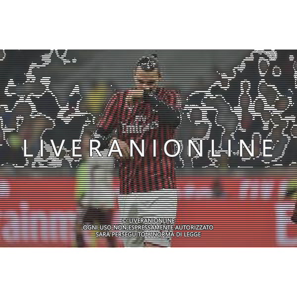 Zlatan Ibrahimovic (Milan) Milan vs Torino Coppa Italia - quarti di finale Milano 28-01-2020 Stadio Giuseppe Meazza - San Siro foto Roberto Garavaglia - ag. Aldo Liverani sas / AGENZIA ALDO LIVERANI SAS