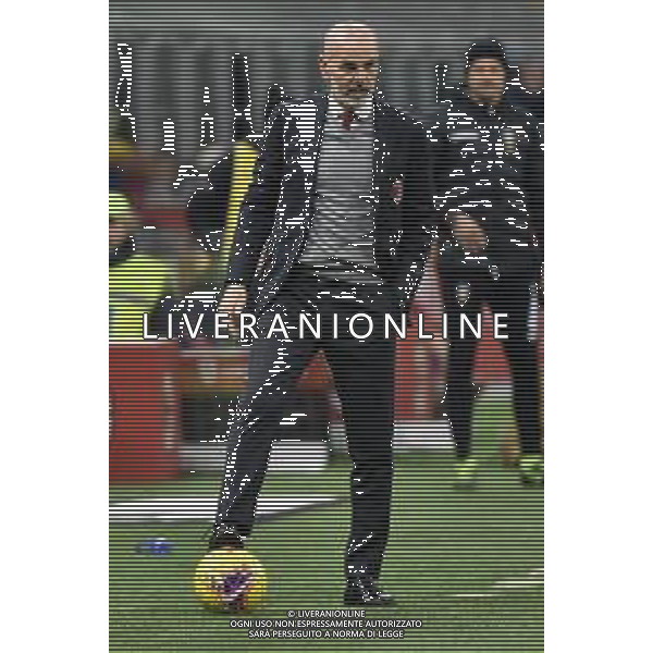 Stefano Pioli allenatore Milan Milan vs Torino Coppa Italia - quarti di finale Milano 28-01-2020 Stadio Giuseppe Meazza - San Siro foto Roberto Garavaglia - ag. Aldo Liverani sas / AGENZIA ALDO LIVERANI SAS