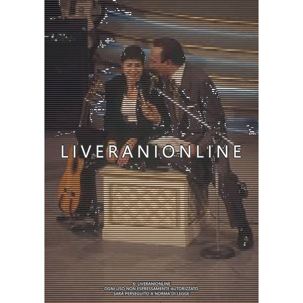 GERARDINA TROVATO, Cantautrice Italiana - RETROSPETTIVA Nella foto al Festival di Sanremo nel 1993 con Pippo Baudo ©ARCHIVIO AGENZIA ALDO LIVERANI SAS