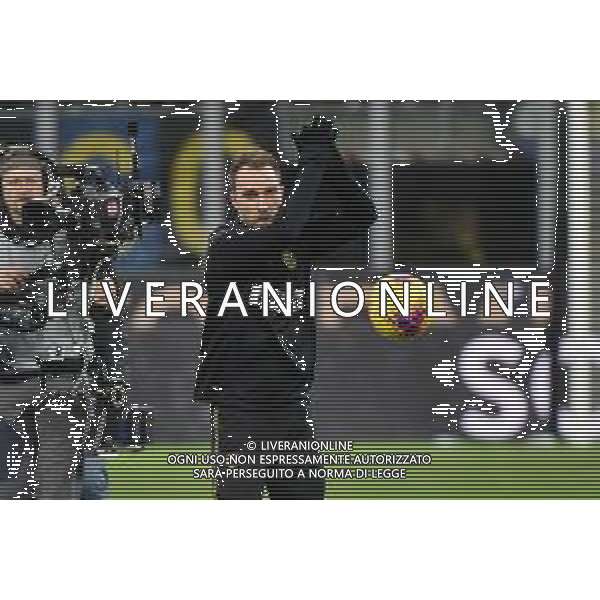 Christian Eriksen in campo nel prepartita per il riscaldamento Inter vs Fiorentina Coppa Italia - quarti di finale Milano 29-01-2020 Stadio Giuseppe Meazza - San Siro foto Roberto Garavaglia - ag. Aldo Liverani sas/ AGENZIA ALDO LIVERANI SAS