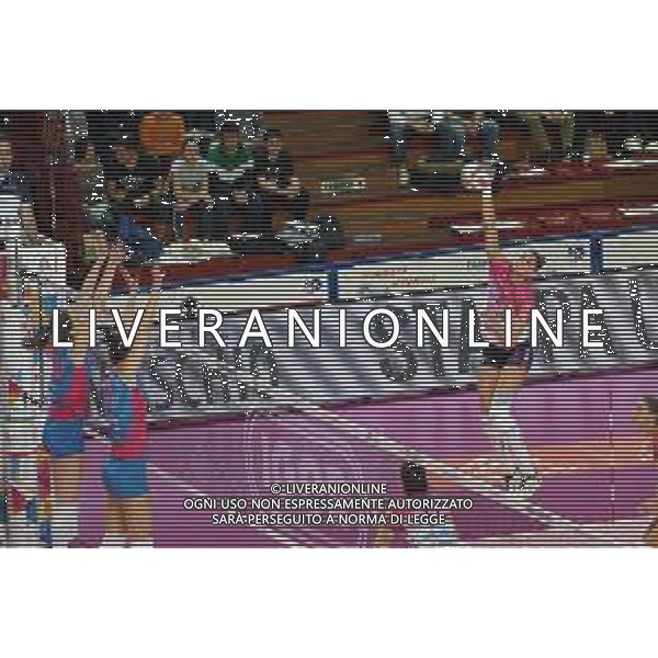 Volley Coppa Italia Femminile 2019/2020 Novara, Italia 29/01/2020 Igor Gorgonzola Novara vs Saugella Monza Nella foto: Schiacciata di Jovana Brakocevic, 2 (Igor Gorgonzola Novara) FOTO LISA GUGLIELMI-ALESSIO MARINI-AG ALDO LIVERANI SAS