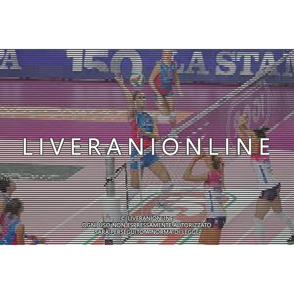 Volley Coppa Italia Femminile 2019/2020 Novara, Italia 29/01/2020 Igor Gorgonzola Novara vs Saugella Monza Nella foto: Schiacciata di Anna Danesi, 11 (Saugella Monza) FOTO LISA GUGLIELMI-ALESSIO MARINI-AG ALDO LIVERANI SAS
