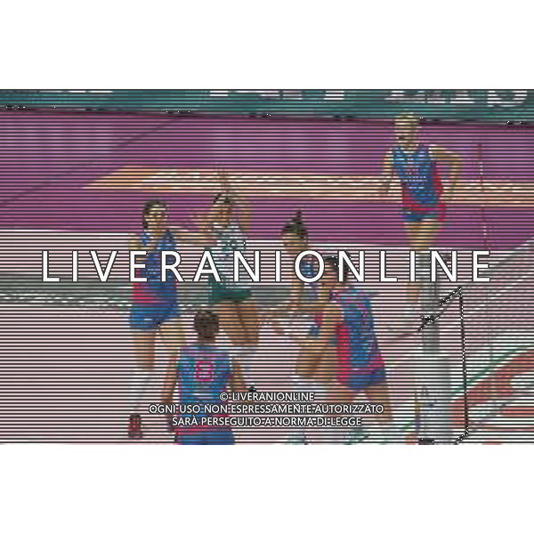 Volley Coppa Italia Femminile 2019/2020 Novara, Italia 29/01/2020 Igor Gorgonzola Novara vs Saugella Monza Nella foto: Esultanza Saugella Monza FOTO LISA GUGLIELMI-ALESSIO MARINI-AG ALDO LIVERANI SAS