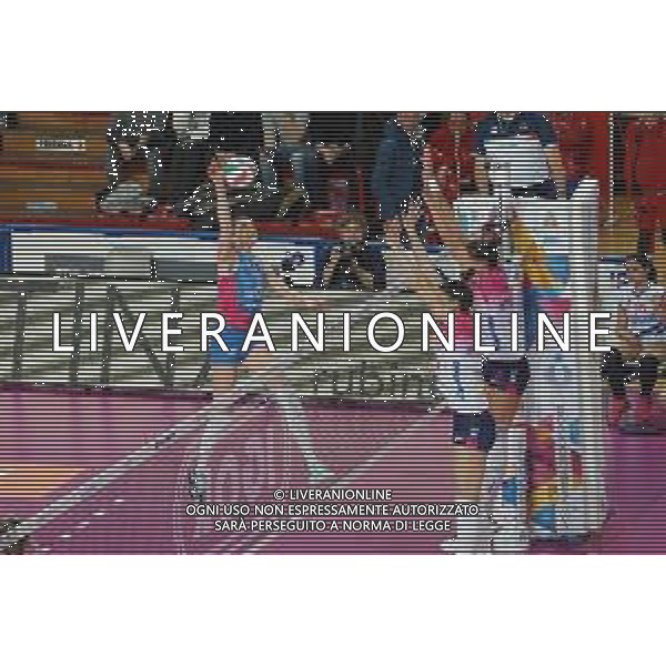 Volley Coppa Italia Femminile 2019/2020 Novara, Italia 29/01/2020 Igor Gorgonzola Novara vs Saugella Monza Nella foto: Schiacciata di Serena Ortolani, 1 (Saugella Monza) FOTO LISA GUGLIELMI-ALESSIO MARINI-AG ALDO LIVERANI SAS