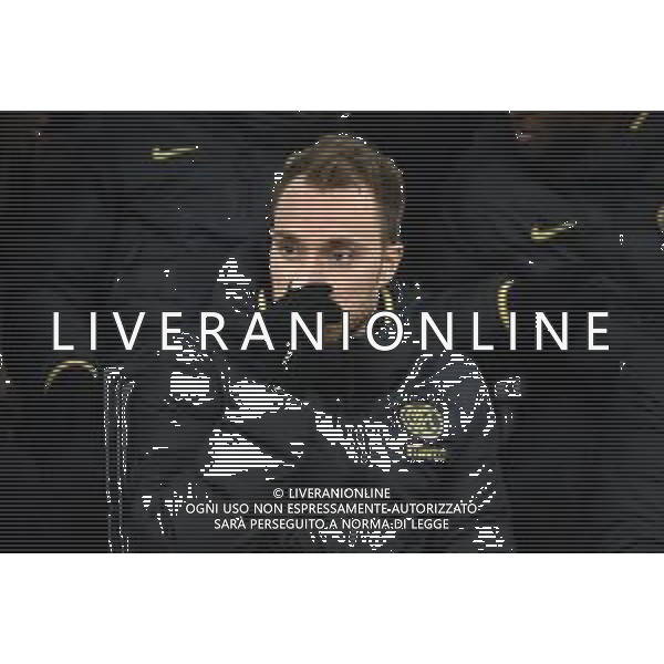 il nuovo acquisto dell\'inter Christian Eriksen in panchina Inter vs Fiorentina Coppa Italia - quarti di finale Milano 29-01-2020 Stadio Giuseppe Meazza - San Siro foto Roberto Garavaglia - ag. Aldo Liverani sas/ AGENZIA ALDO LIVERANI SAS