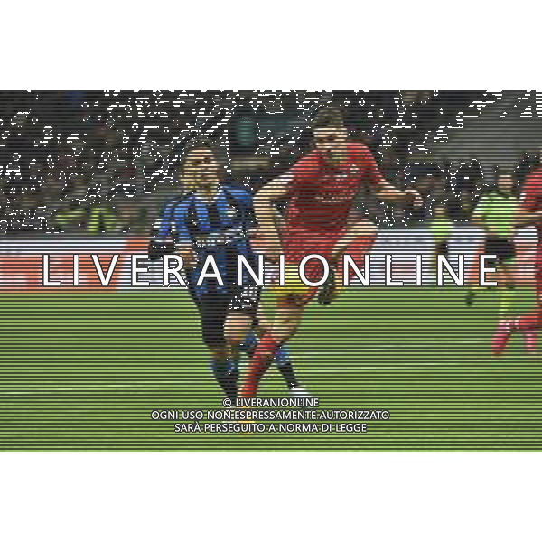 Lautaro Martinez e Milenkovic Nikola Inter vs Fiorentina Coppa Italia - quarti di finale Milano 29-01-2020 Stadio Giuseppe Meazza - San Siro foto Roberto Garavaglia - ag. Aldo Liverani sas/ AGENZIA ALDO LIVERANI SAS