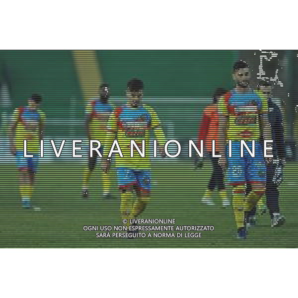 Ternana vs Catania Coppa Italia Serie C - Semifinale andata Stadio Libero Liberati - Terni 29-01-2020 nella fotoDelusione Catania FOTO FEDERICO GAETANO-AG ALDO LIVERANI SAS