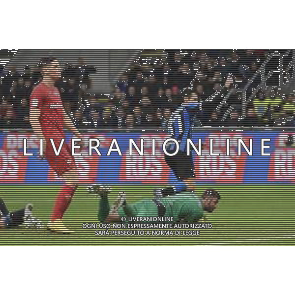 esultanza di antonio Candreva dopo il gol del 1 a 0 Inter Inter vs Fiorentina Coppa Italia - quarti di finale Milano 29-01-2020 Stadio Giuseppe Meazza - San Siro foto Roberto Garavaglia - ag. Aldo Liverani sas/ AGENZIA ALDO LIVERANI SAS