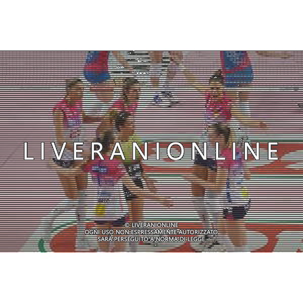 Volley Coppa Italia Femminile 2019/2020 Novara, Italia 29/01/2020 Igor Gorgonzola Novara vs Saugella Monza Nella foto: Esultanza Igor Gorgonzola Novara FOTO SALVO BARBAGALLO-ALESSIO MARINI-AG ALDO LIVERANI SAS