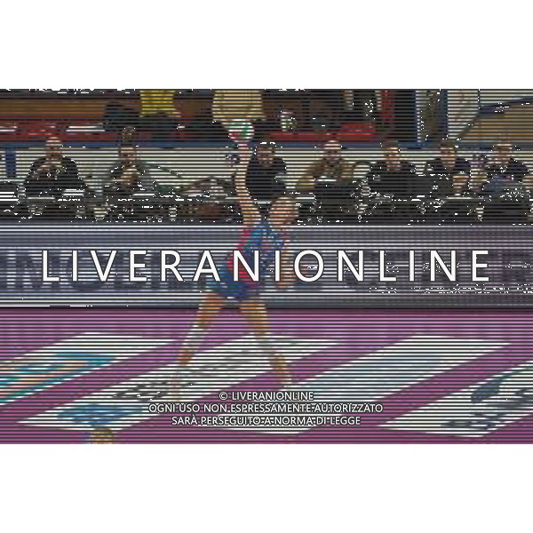 Volley Coppa Italia Femminile 2019/2020 Novara, Italia 29/01/2020 Igor Gorgonzola Novara vs Saugella Monza Nella foto: Hanna Orthmann, 12 (Saugella Monza) FOTO SALVO BARBAGALLO-ALESSIO MARINI-AG ALDO LIVERANI SAS