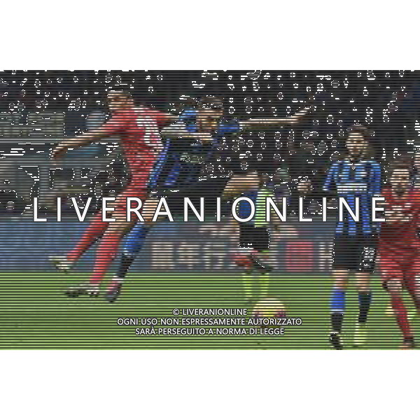 Matias Vecino e Dalbert Inter vs Fiorentina Coppa Italia - quarti di finale Milano 29-01-2020 Stadio Giuseppe Meazza - San Siro foto Roberto Garavaglia - ag. Aldo Liverani sas/ AGENZIA ALDO LIVERANI SAS
