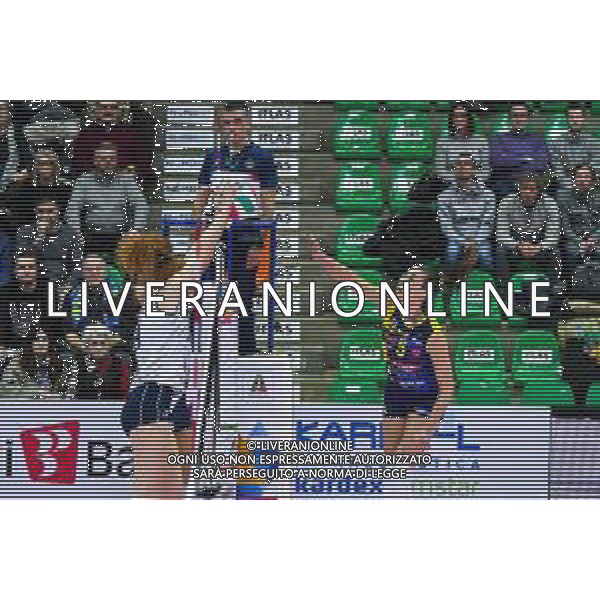 Volley Coppa Italia Femminile 2019/2020 Conegliano, Italia 29/01/2020 Imoco Volley Conegliano vs Reale Mutua Fenera Chieri Nella foto: Muro di Alessia Mazzaro FOTO FLAVIO PAVANELLO-ALESSIO MARINI-AG ALDO LIVERANI SAS