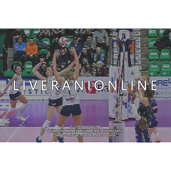 Volley Coppa Italia Femminile 2019/2020 Conegliano, Italia 29/01/2020 Imoco Volley Conegliano vs Reale Mutua Fenera Chieri Nella foto: Attacco di Yasmina Akrari FOTO FLAVIO PAVANELLO-ALESSIO MARINI-AG ALDO LIVERANI SAS