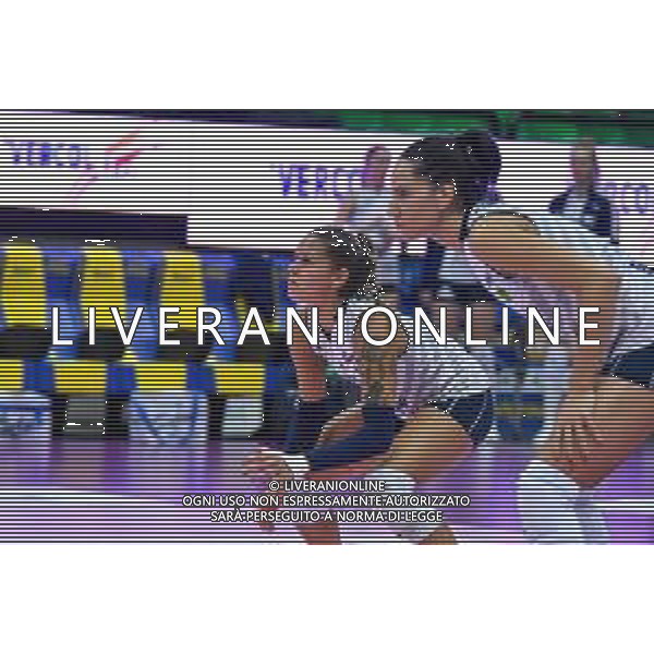 Volley Coppa Italia Femminile 2019/2020 Conegliano, Italia 29/01/2020 Imoco Volley Conegliano vs Reale Mutua Fenera Chieri Nella foto: Stephanie Enright pronta alla ricezione FOTO FLAVIO PAVANELLO-ALESSIO MARINI-AG ALDO LIVERANI SAS
