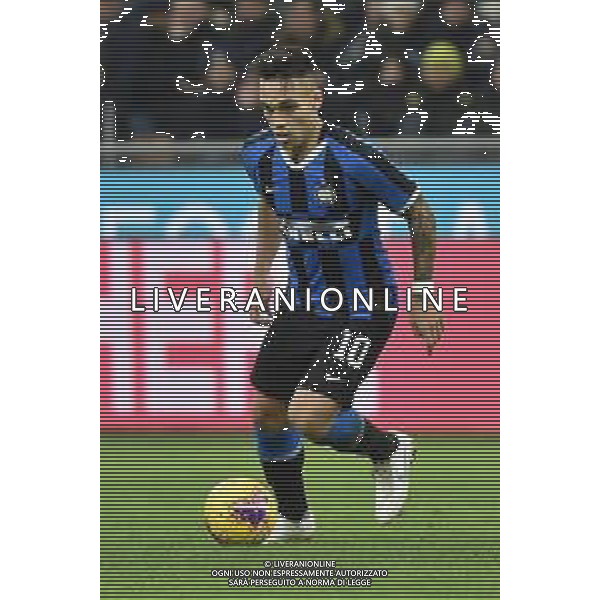 Lautaro Martinez (Inter) Inter vs Fiorentina Coppa Italia - quarti di finale Milano 29-01-2020 Stadio Giuseppe Meazza - San Siro foto Roberto Garavaglia - ag. Aldo Liverani sas